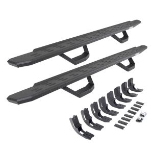 Go Rhino RB30 Running Boards with Mounting Brackets, 2 Pairs Drop Steps Kit for selected Chevrolet and GMC models 6960488020T