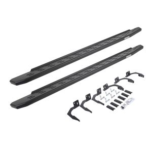Go Rhino RB30 Running Boards with Mounting Bracket Kit - Textured Black for 09-10 Dodge Ram 1500, 11-14 Ram 1500 69609980PC