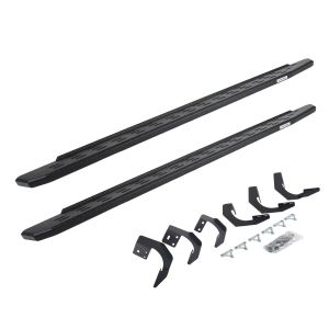 Go Rhino RB30 Running Boards with Mounting Bracket Kit - Protective Bedliner Coating for 15-18 Ram 1500, 19-24 Ram 1500 Classic 69620687T