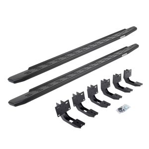 Go Rhino RB30 Running Boards with Mounting Bracket Kit - Textured Black for 19-25 Ram 1500 69630680PC
