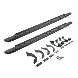 Go Rhino RB30 Running Boards with Mounting Bracket Kit - Textured Black for 22-26 Toyota Tundra 69643580PC