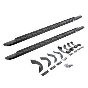 Go Rhino RB30 Running Boards with Mounting Bracket Kit - Protective Bedliner coating for 23-26 Toyota Sequoia 69643973PC