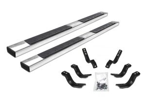Go Rhino 6" OE Xtreme II Side Steps with Mounting Brackets Kit - Polished Stainless Steel for 24-26 Toyota Tacoma 6862443280PS
