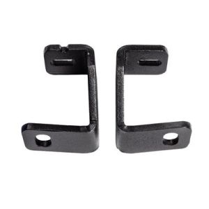 Go Rhino XE Hood Hinge Light Mounts - Textured Black for 15-26 Ford F-150 732270T