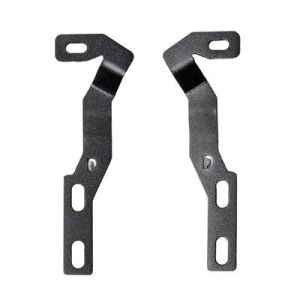 Go Rhino XE Hood Hinge Light Mounts - Textured Black for 24-26 Toyota Tacoma 732375T