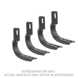 Go Rhino OE Xtreme Side Steps - Mounting Brackets Only -Textured Black for selected Chevrolet and GMC models 6840475