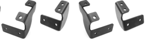 Go Rhino Dominator Xtreme D1 SideSteps With Mounting Bracket Kit - Textured Black for 05-23 Toyota Tacoma D14429T