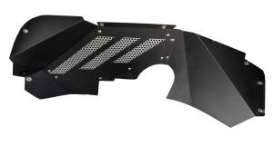 Go Rhino Front Fender Liners - Textured Black for 07-17 Jeep Wrangler, 2018 Jeep Wrangler JK 702001T