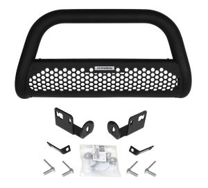 Go Rhino RC2 Bull Bar with Mounting Brackets - Textured Black for 15-20 Chevrolet Colorado, 15-20 GMC Canyon 55214T