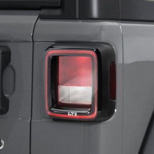 GT Styling Rear Taillight Covers 2pc. Clear for 18+ Jeep Wrangler JL & JL Unlimited GT4644C