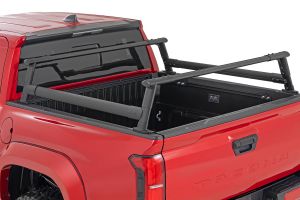 Rough Country Bed Rack Half Rack Aluminum For 2024 Toyota Tacoma 2WD/4WD 73119