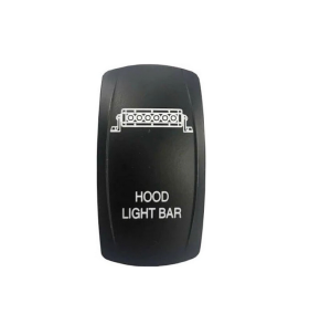 sPOD Hood Light Bar Rocker Switch for 07-18 Jeep Wrangler JK, JKU VVPZCJK-HLB