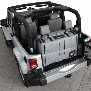 Rightline Gear (Grey) Trunk Storage Bag 36" For 2007-18 Jeep Wrangler JK 2 Door & Unlimited 4 Door Models 100J72