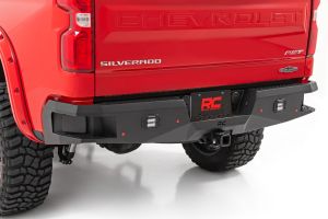 Rough Country Rear LED Bumper For 2019-2024 Chevy Silverado 1500 2WD/4WD 10758