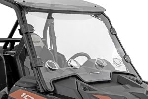 Rough Country Vented Full Windshield Scratch Resistant For Polaris RZR XP 1000 98292010