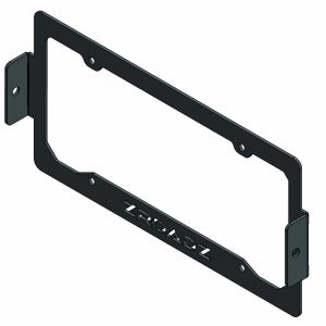 ZROADZ License Plate Frame LED Bracket to Mount (2) 3" LED Pod Lights Z310005