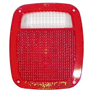 Crown Automotive Tail Light Lens for 74-86 Jeep J10, 74-86 Jeep J20, 76-83 Jeep CJ5, 76-86 Jeep CJ7, 81-86 Jeep Scrambler, 87-06 Jeep Wrangler, 97-06 Jeep TJ J8129642