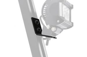 Dee Zee A-Pillar Accessory Brackets for 07-18 Jeep Wrangler JK, JKU with Dee Zee A-Pillar Light Brackets DZ4451JK