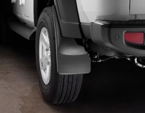 WeatherTech Mudflaps Rear Set For 2020+ Jeep Gladiator JT 4 Door Models 120113