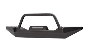 Body Armor 4X4 Formed Front Bumper With Grill Guard & Winch Mount For 1987-06 Jeep Wrangler YJ, TJ & TLJ Unlimited Models