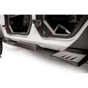Fab Fours Light Rock Sliders For 2018+ Jeep Wrangler JL 2 Door & Unlimited 4 Door Models JL18-G1550-1