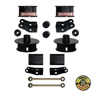 Skyjacker 2.5 In. Suspension Lift Kit With Metal Coil Spring Spacers and Shock Extension Brackets for 2021-23 Jeep Wrangler JL Rubicon 392 4WD JL25R3MSB