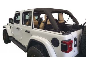 Dirtydog 4x4 Roll Bar Covers for 18+ Jeep Wrangler JL Unlimited 4 Door Hard top version JL4RBCH-