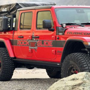 Rock Slide Engineering Deluxe Rock Rail for 20-25 Jeep Gladiator JT SL-300-JT4