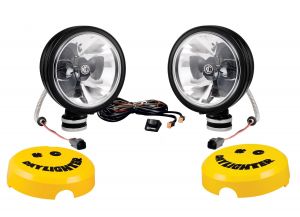 KC HiLiTES 6" Daylighter with Gravity LED G6 Pair Pack System Spot in Black 651