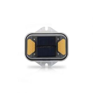 JW Speaker Model 210 LED Solar Amber Flasher and Warning Light with Mounting Kit for Universal Applications 0647071