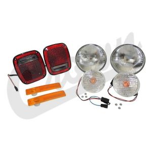 Crown Automotive Lamp Master Kit for 72-76 Jeep CJ5, CJ7 LK1