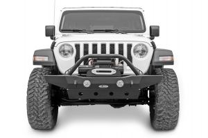 LoD Offroad Destroyer Series Mid-Width Front Bumper without Bull Bar for 18+ Jeep Wrangler JL & 20+ Gladiator JT JFB1811