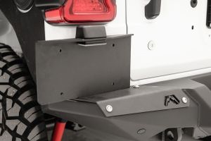 Fab Fours License Plate Bracket For 2018+ Jeep Wrangler JL 2 Door & Unlimited 4 Door Models M4550-1