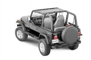 MasterTop ShadeMaker Mesh Bimini Top for 87-95 Jeep Wrangler YJ 142YJ-