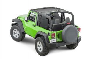 MasterTop ShadeMaker Freedom Mesh Bimini Top for 07-18 Jeep Wrangler JK 142013JK-