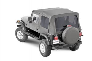 MasterTop Premium Replacement Soft Top with Tinted Windows for 88-95 Jeep Wrangler YJ 15111YJ-