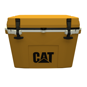 CAT 27 Quart Yellow Cooler 1C2700