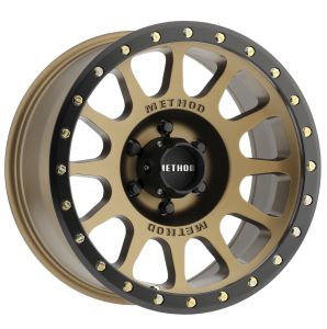 Method Race Wheels 305 NV Bronze Alloy Wheel in 17x8.5 Size with 5x5 Bolt Pattern & 4.75" Backspacing MR30578550900