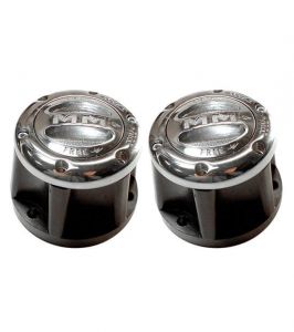 Mile Marker Stainless Steel 10 Spline Capped Hubs for 42-71 Jeep CJ with 6 Bolts 481