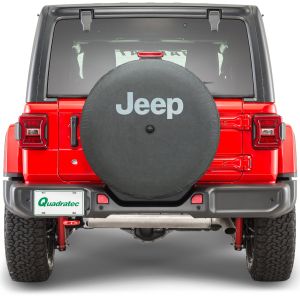 Mopar Spare Tire Cover for 18-25+ Jeep Wrangler JL, JLU with 33" Tires 82215708AB