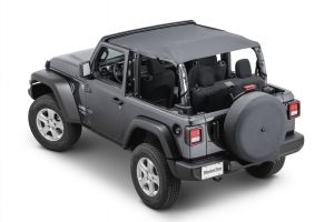 MasterTop Bimini Top Plus for 18+ Jeep Wrangler JL 2-Door 143JL-
