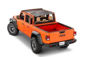 MasterTop ShadeMaker Freedom Mesh Bimini Top Plus For 20+ Jeep Gladiator JT 14017JT-