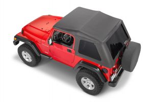 MasterTop SkyMaster Frameless Fastback Soft Top for 97-06 Jeep Wrangler TJ 1550123TJ-