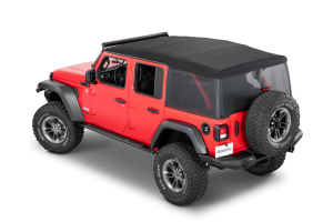 MasterTop Mesh Trail Screens for 18+ Jeep Wrangler JL Unlimited with Factory Soft Top 16032601