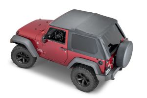 QuadraTop Adventure Top S Soft Top for 07-18 Jeep Wrangler JK 2 Door 11113-1435