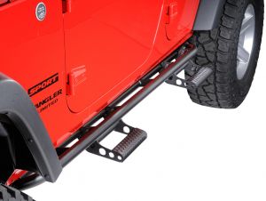 N-FAB Rock-Rails for 07-18 Jeep Wrangler Unlimited JK 4 Door J074RKRS4