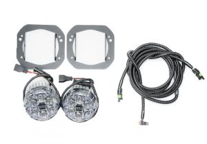 Nacho Offroad Lighting Quatro SAE Fog Light Kit for 18-25 Jeep Wrangler JL, JLU & 20+ Gladiator JT V3JW1KWSO-