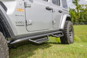 N-FAB Podium Side Steps For 2018+ Jeep Wrangler JL Unlimited 4 Door Models HPJ1866-TX-