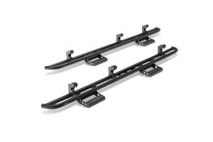 N-Fab RKR Step System - Cab Length (2 Step Mounts/2 Steps per Side) for 17-24 Nissan TITAN,17-24 Nissan TITAN XD N164RKRCCS4