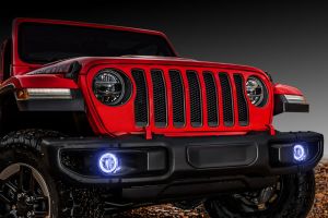 Oracle Lighting Waterproof LED Fog Light Halo Kit for 18+ Jeep Wrangler JL 1215-